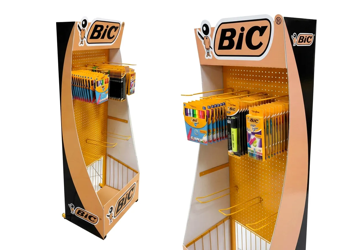 BIC Askılı Kırtasiye Teşhir Standı