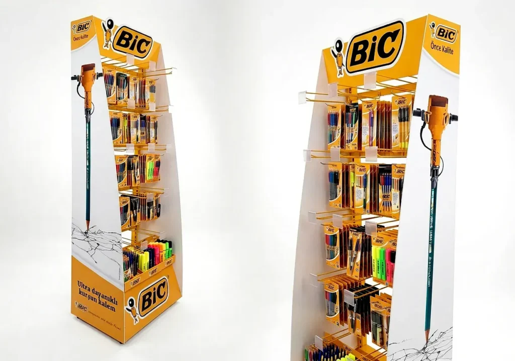 BIC Back To School Metal Stand