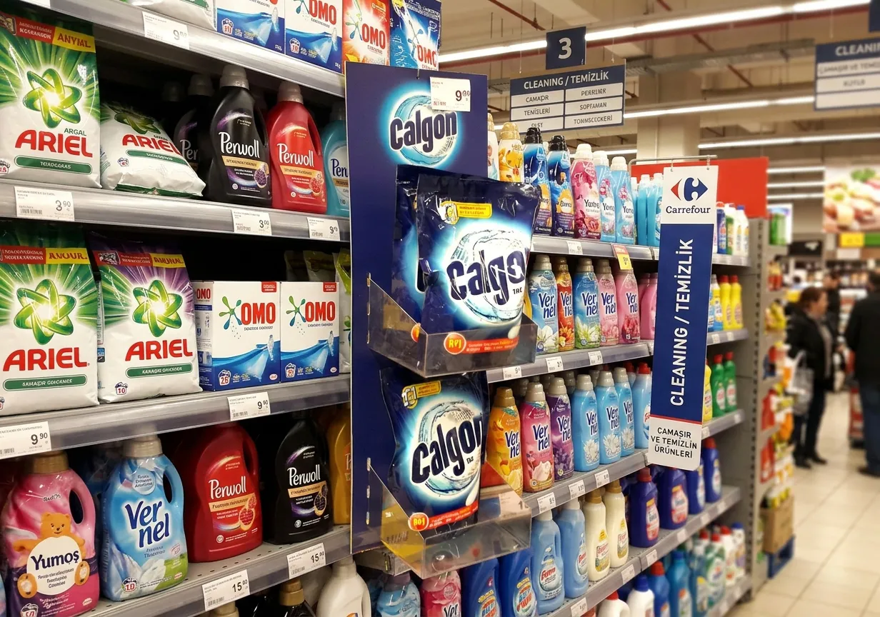 Calgon Kireç Önleyici Asalak Stand