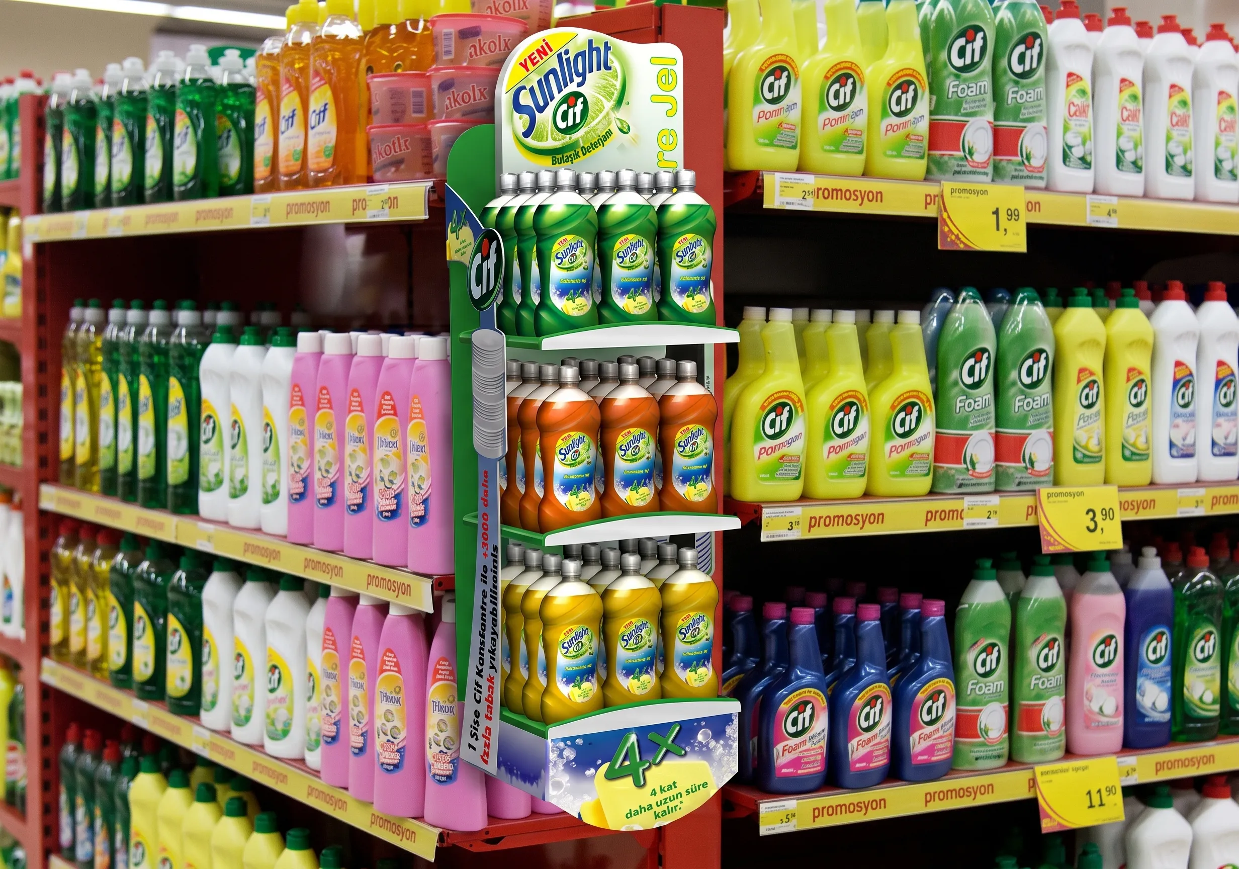 Cif Sunlight Asalak Stand