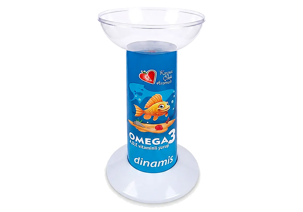 Dinamis Omega 3 Şurup Havuz Standı