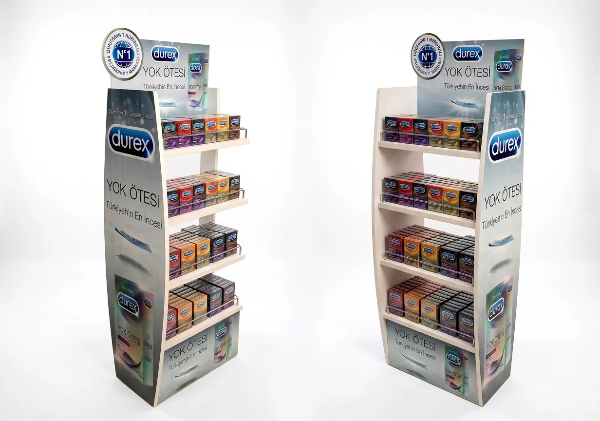 Durex Demonte Kondom Teşhir Standı