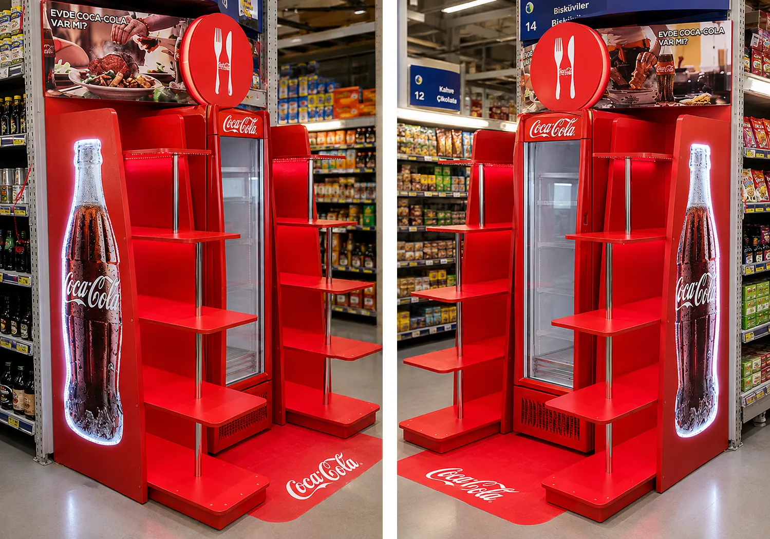 Coca-Cola Gondol Giydirme Uygulaması