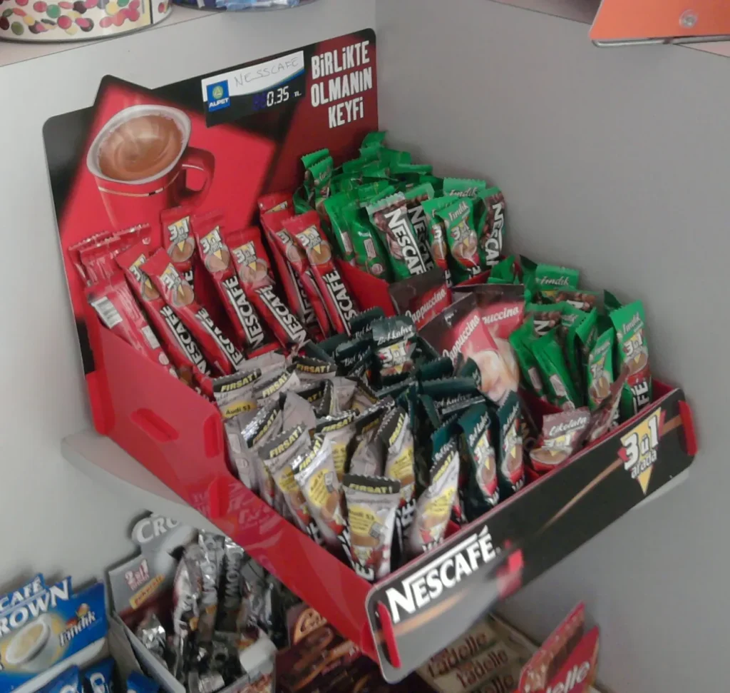 Nescafe Polipropilen stand görseli