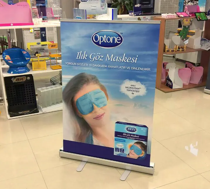 Optone Kısa Boy Roll Up Banner