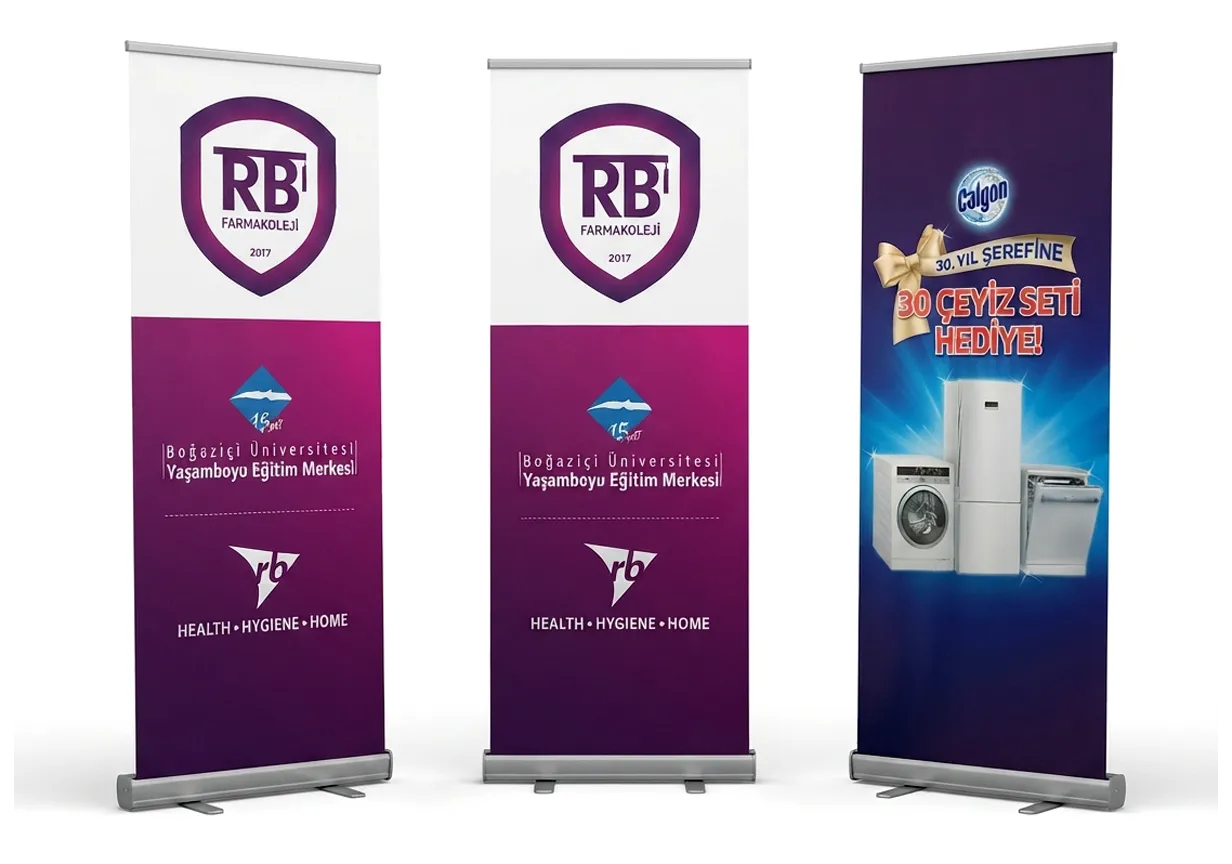 Reckitt Benckiser Roll Up Banner