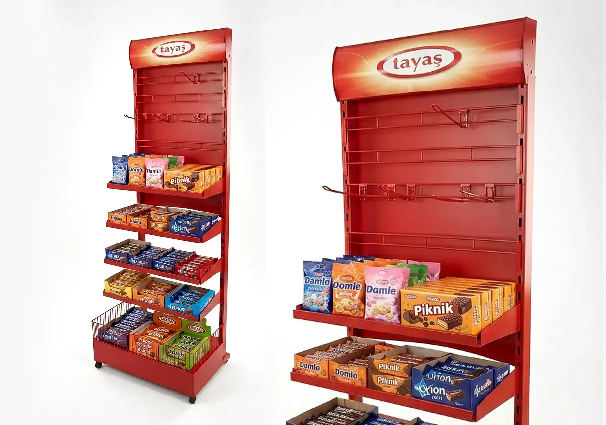 Tayaş Metal Şekerleme Standı