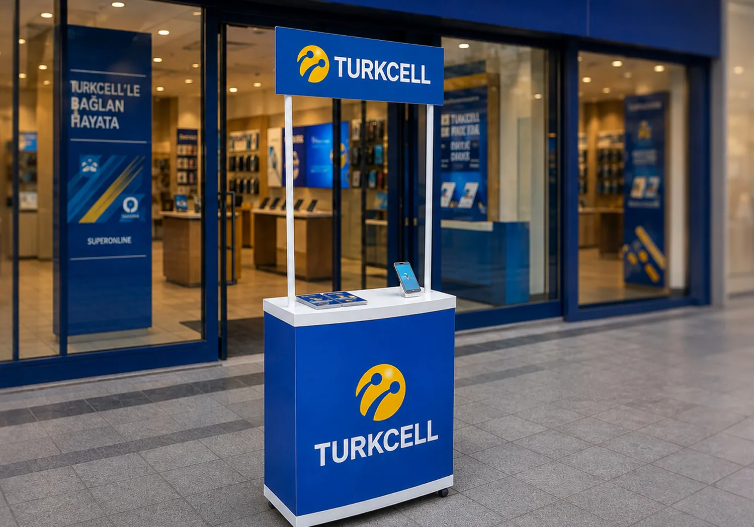 Turkcell Tanıtım Standı