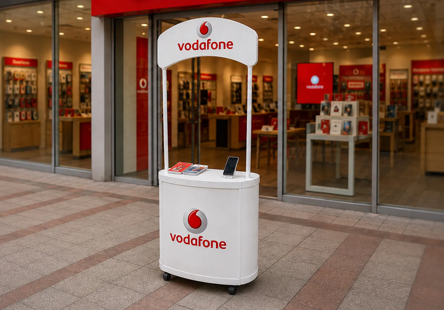 Vodafone Mobil Tanıtım Standı