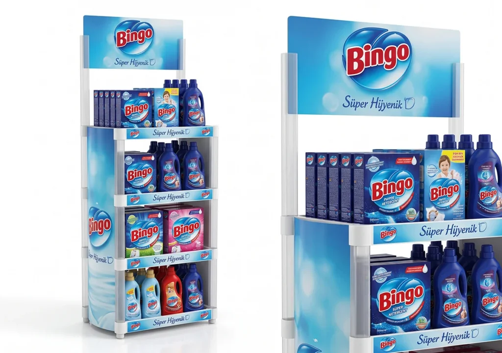Bingo Modüler Enjeksiyon Deterjan Standı