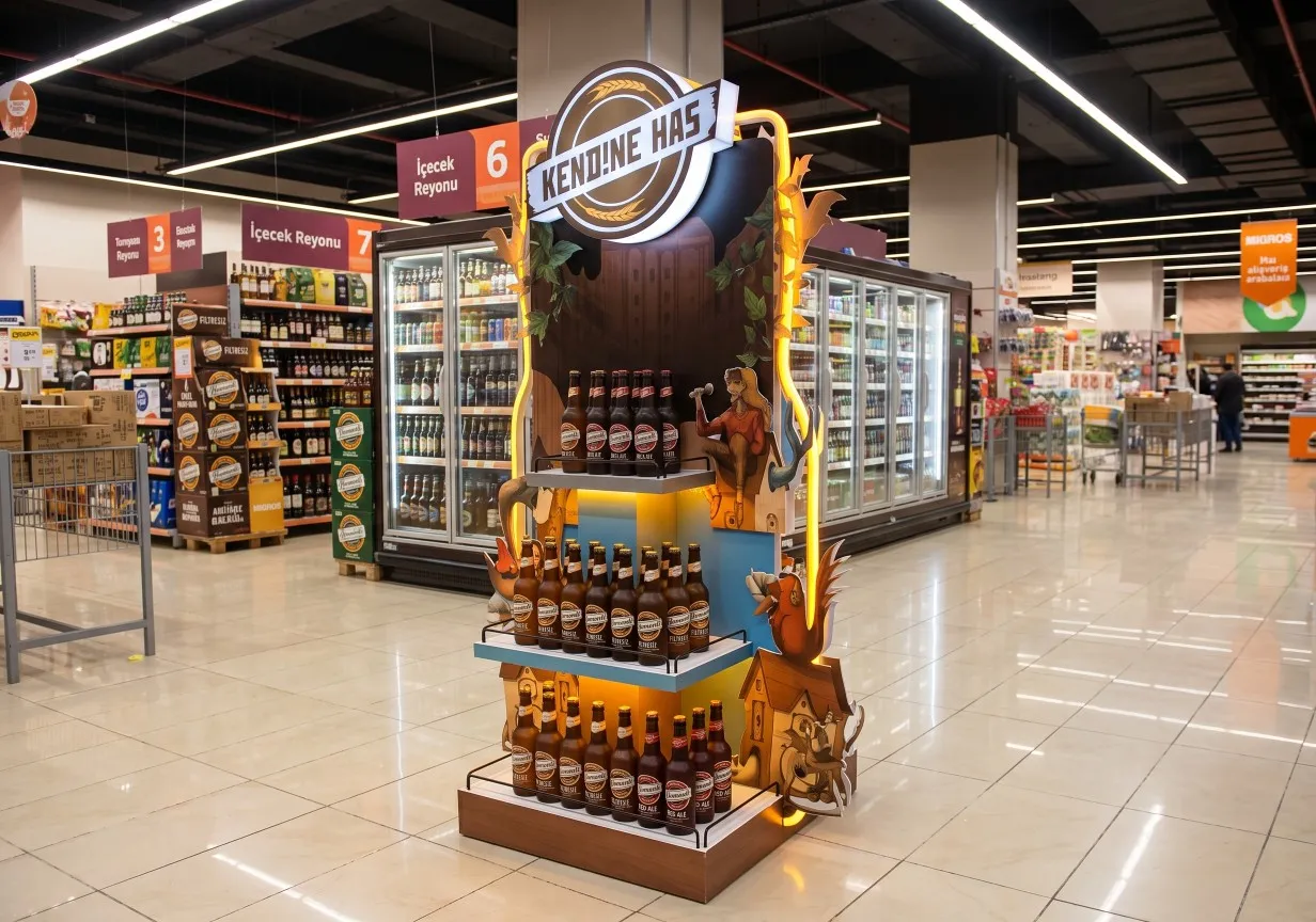 Bomonti Ada Tipi İçecek Standı