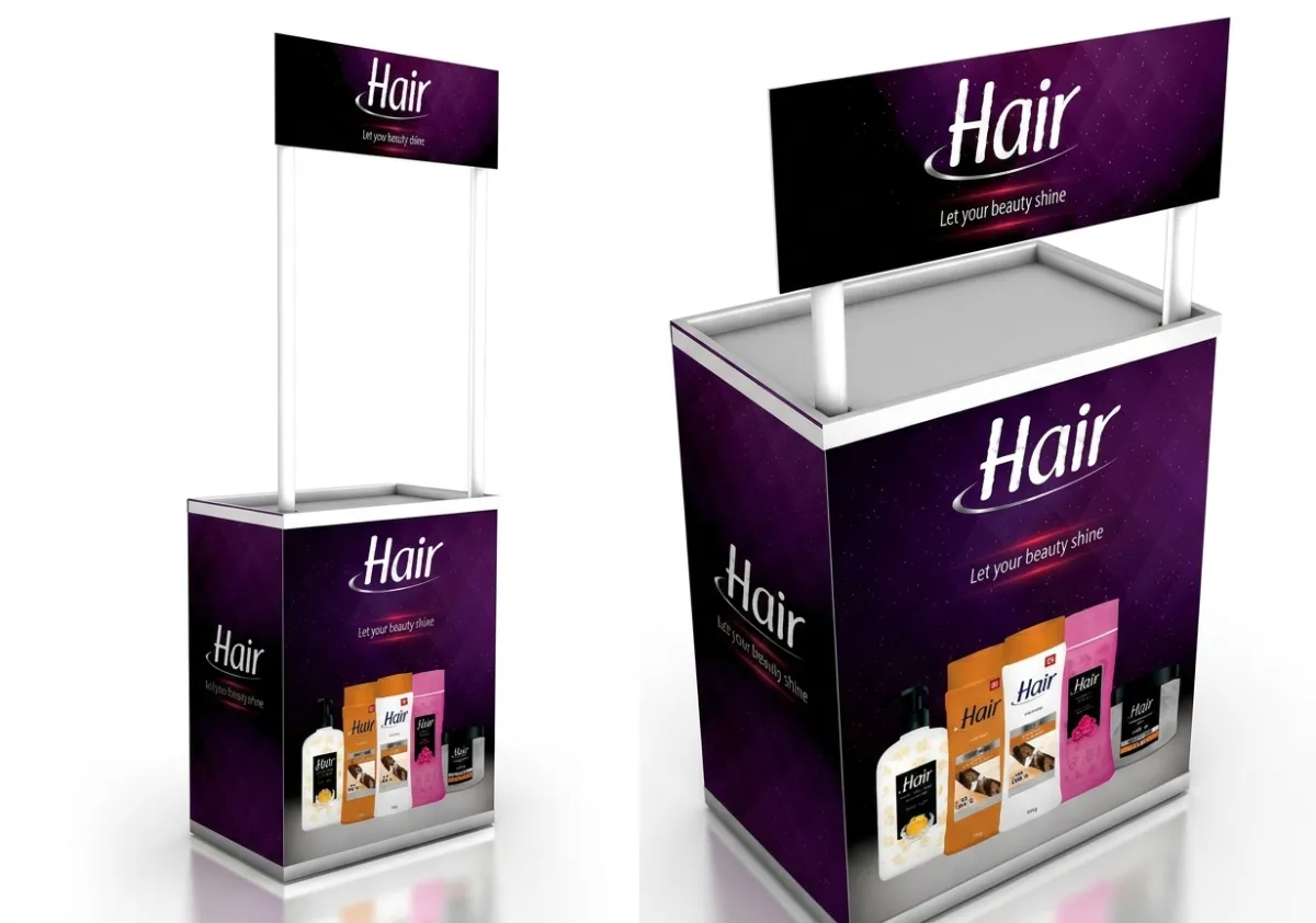 Hair Plastik Tanıtım Standı