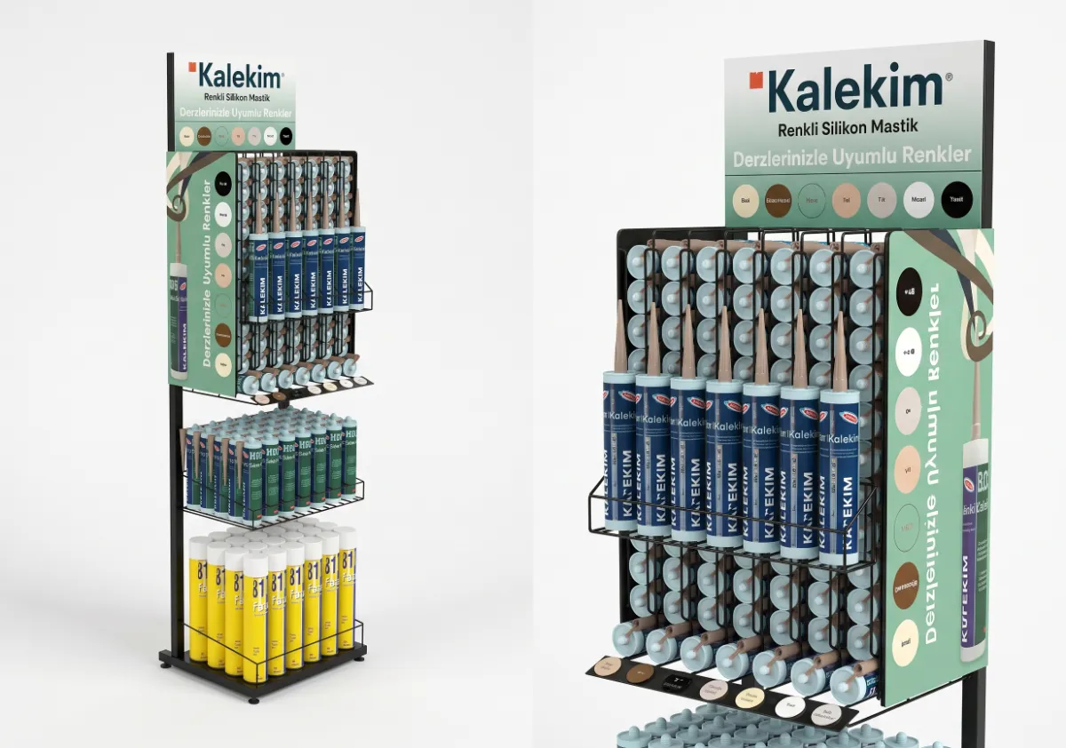 Kalekim Dispenser Tipi Ayaklı Silikon Standı