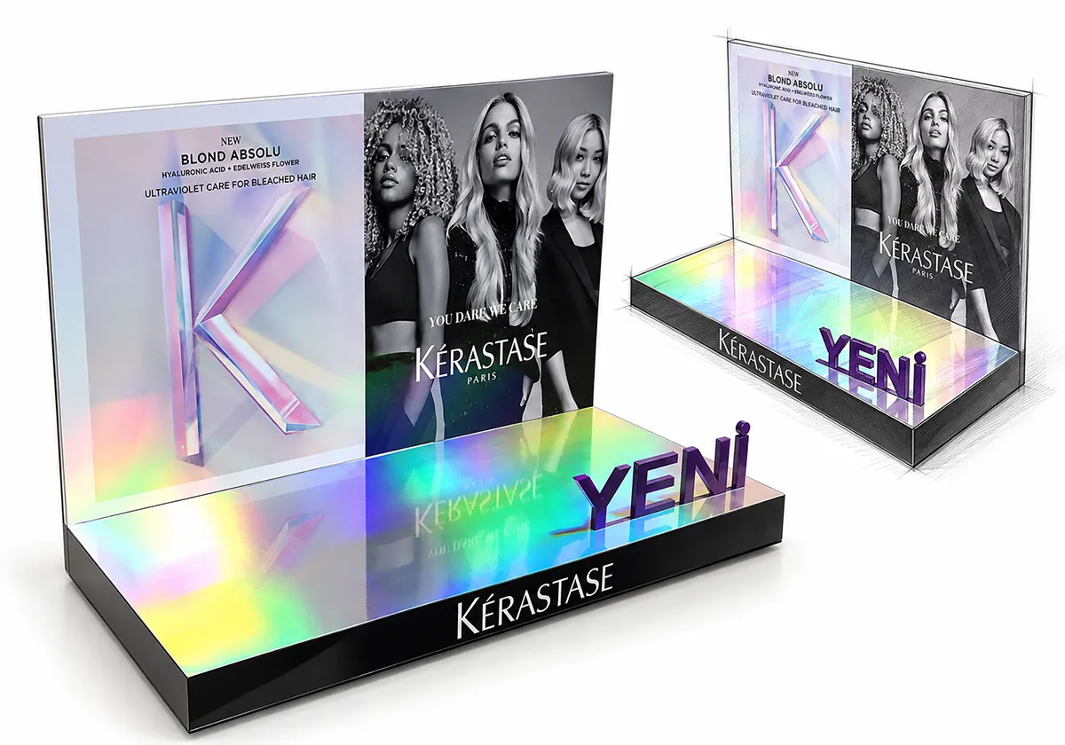 Kérastase Reflektif Tezgâh Üstü Stand