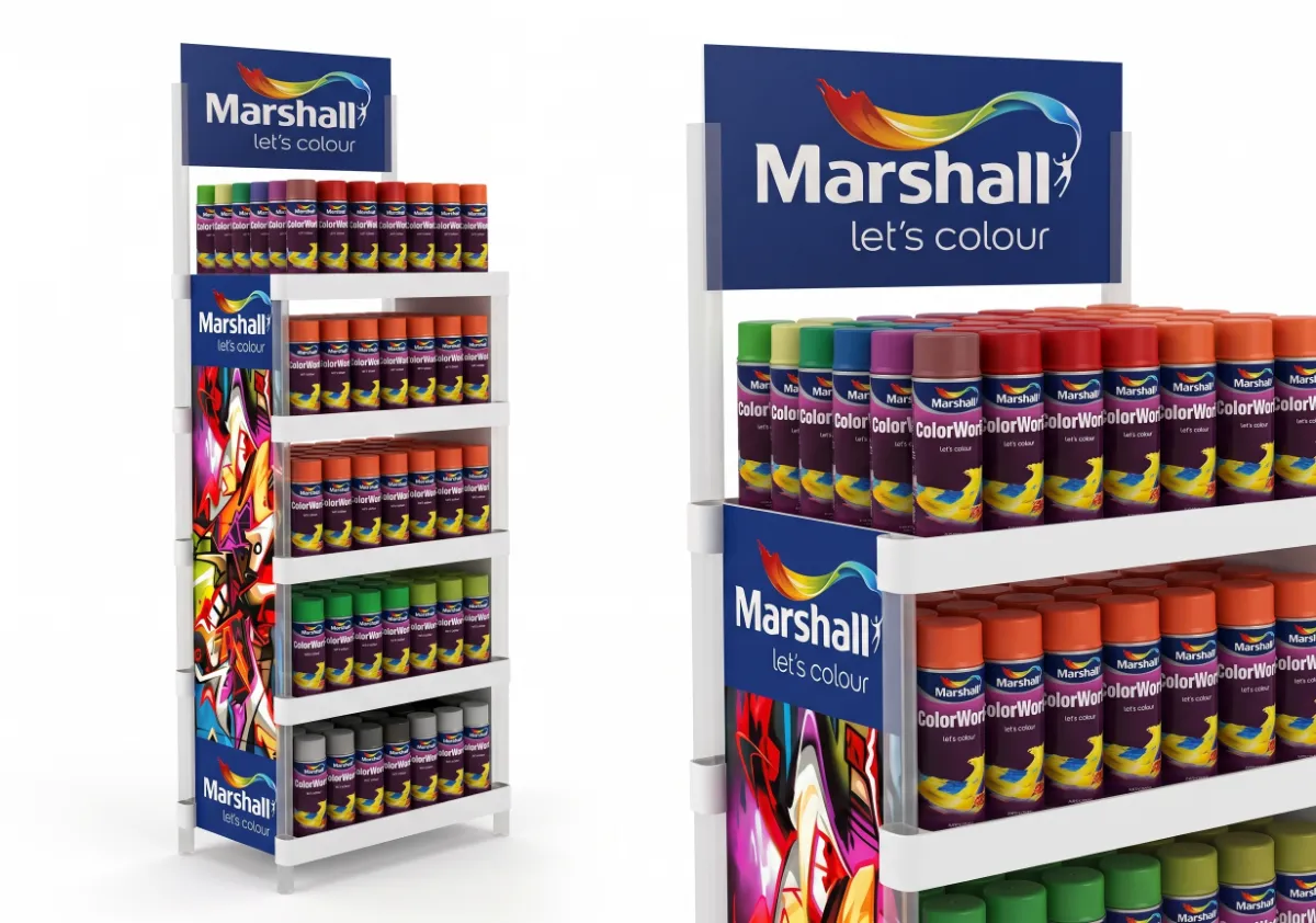 Marshall Sprey Boya Standı
