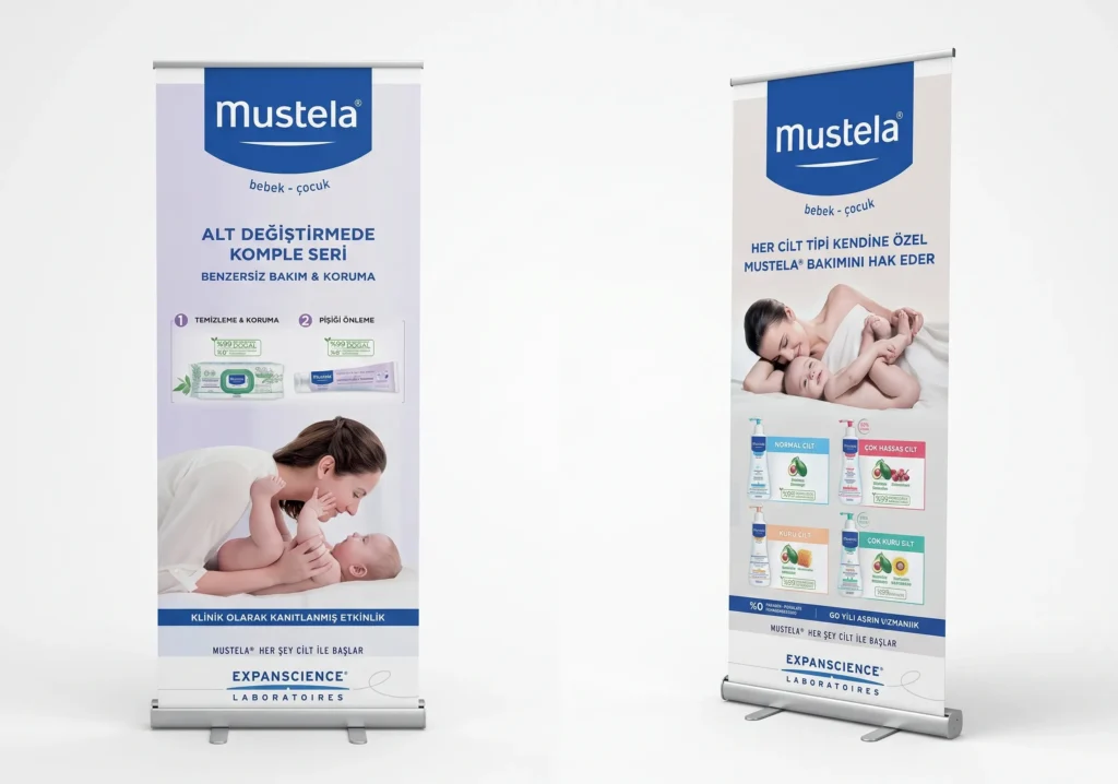 Mustela Roll Up Banner