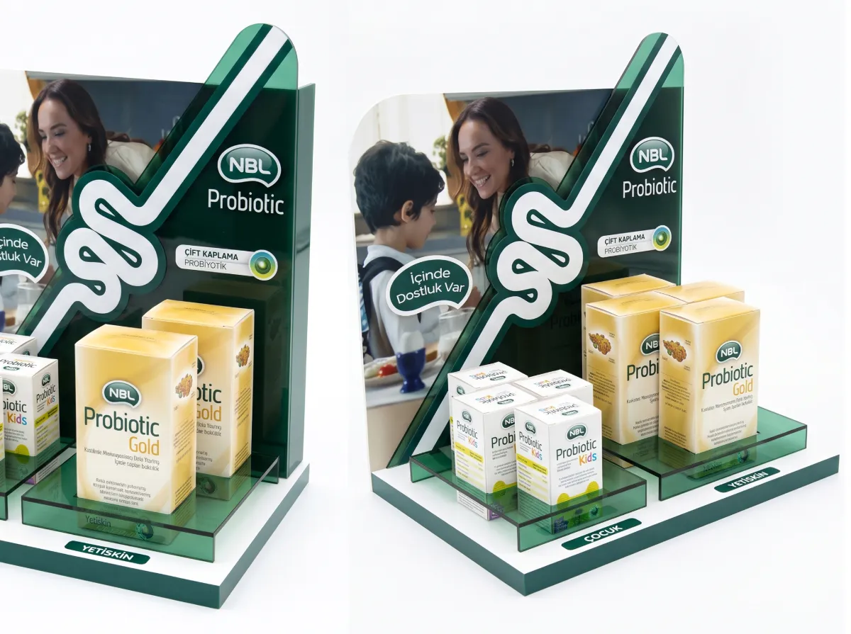 NBL Probiotic Pleksi Stand