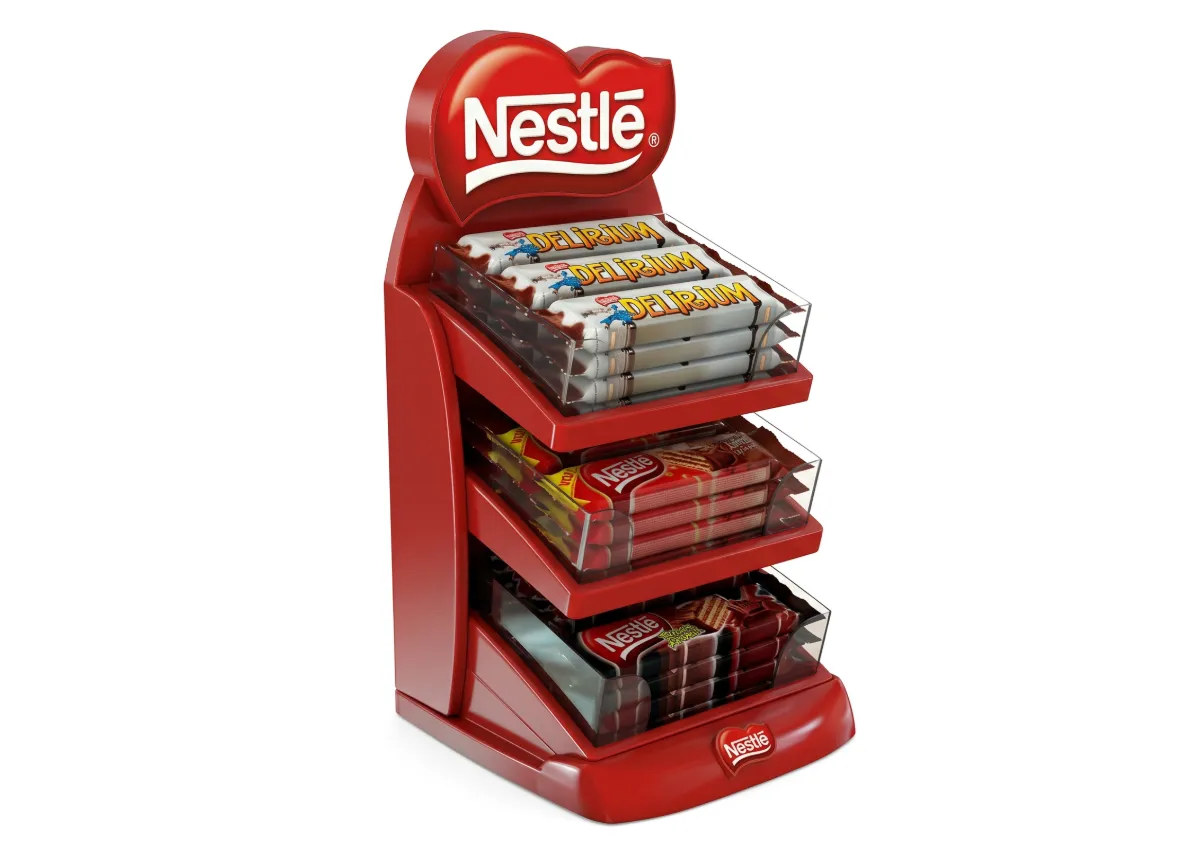 Nestlé 3 Katlı Gofret Standı