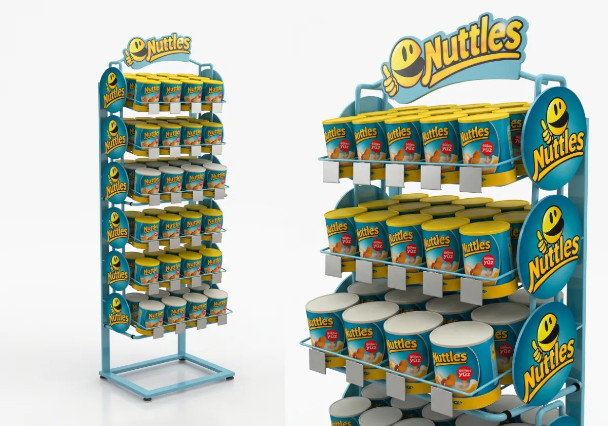 Nuttles Ayaklı Kuruyemiş Standı