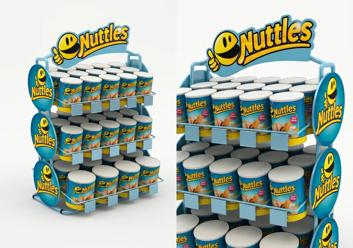 Nuttles Tezgâh Üzeri Kuruyemiş Standı