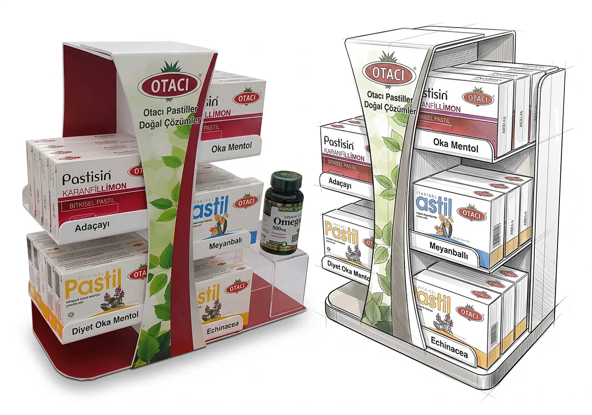 Otacı Pastisin OTC Stand
