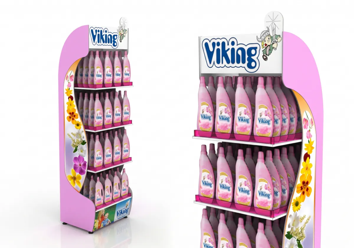 Viking Ahşap Deterjan Standı