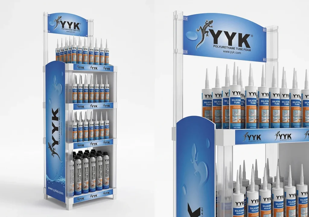 Yurtbay Modüler Enjeksiyon Silikon Standı